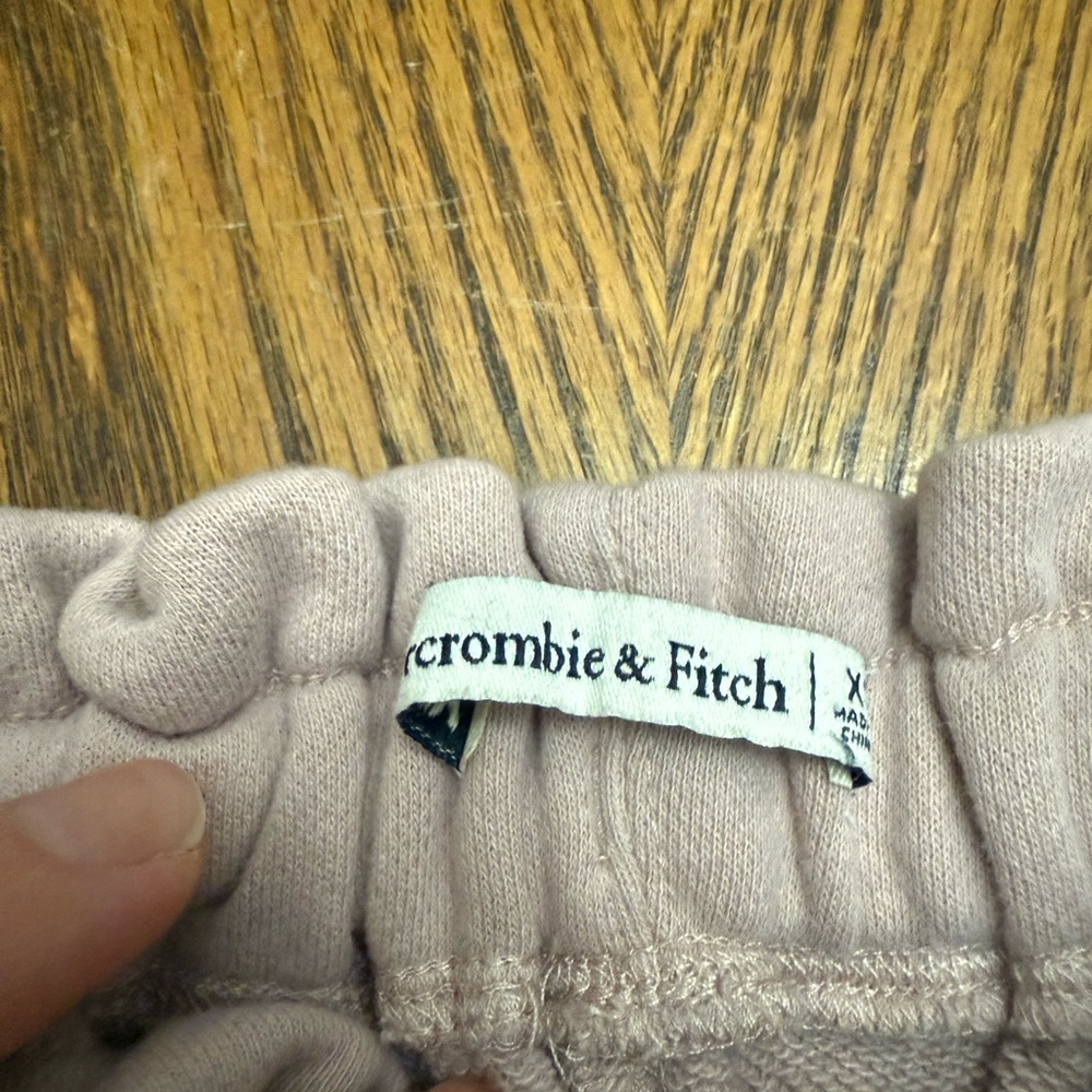 Abercrombie & Fitch Light Pink SeeatPant Joggers - Picture 6 of 7